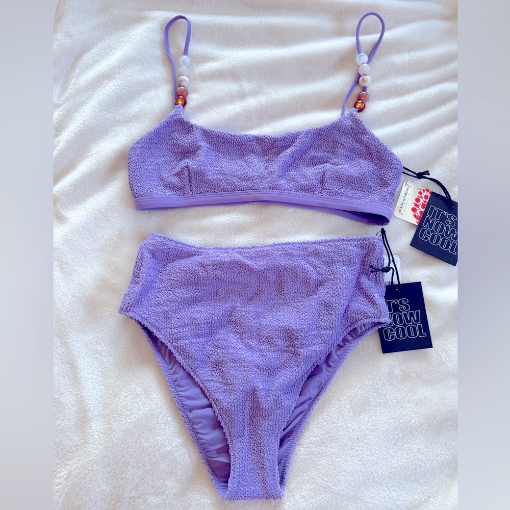 The Crimp Crop Bikini Set